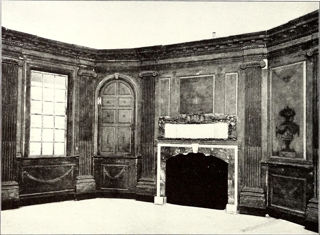 An illustration from Domestic architecture of the American colonies and of the early republic, 1922, leaf 141