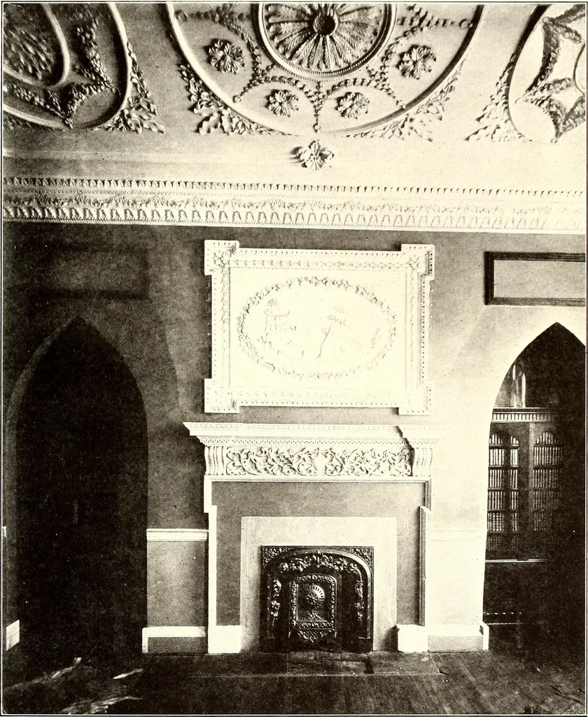 An illustration from Domestic architecture of the American colonies and of the early republic, 1922, leaf 162