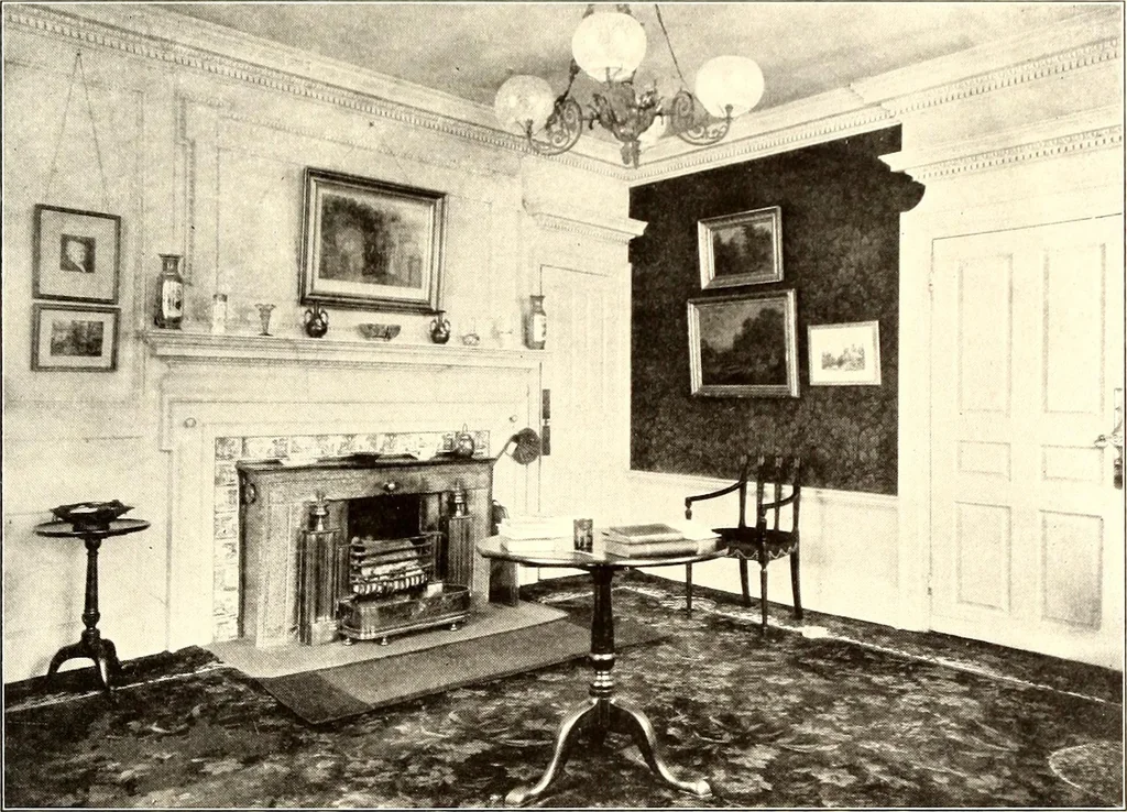 An illustration from Domestic architecture of the American colonies and of the early republic, 1922, leaf 164