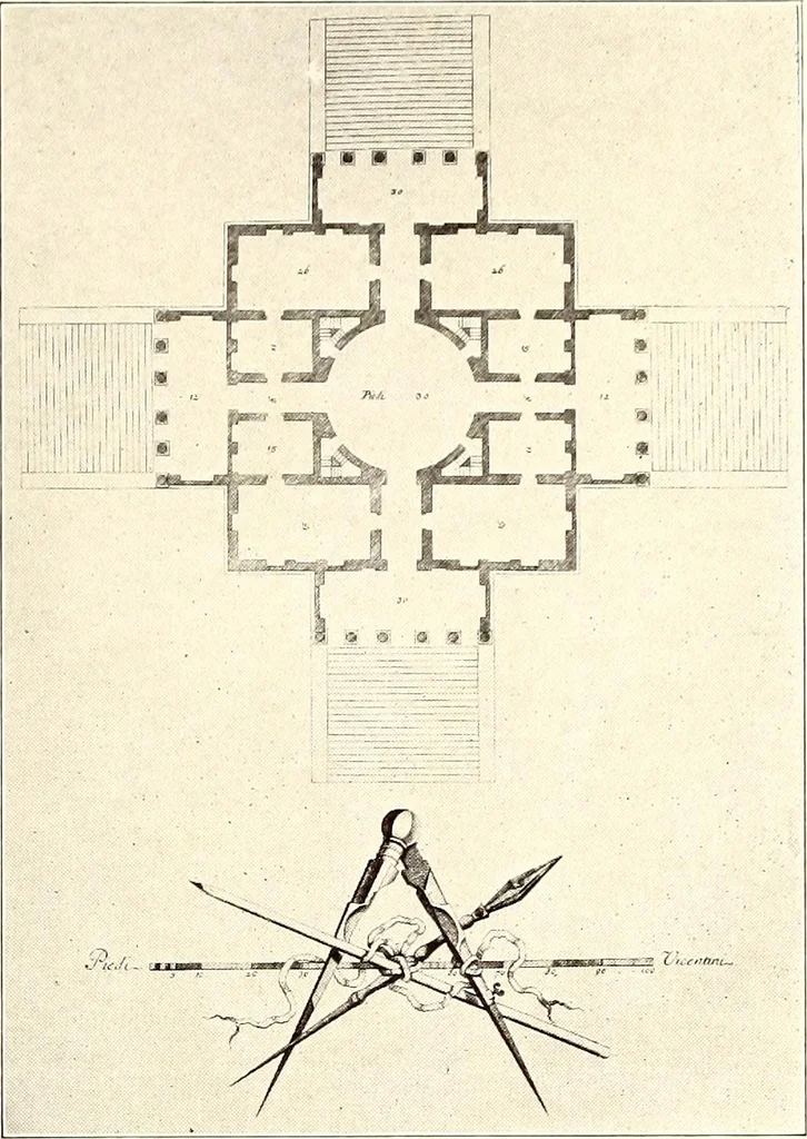 An illustration from Domestic architecture of the American colonies and of the early republic, 1922, leaf 178