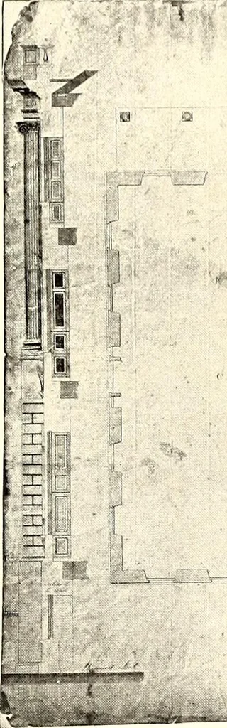 An illustration from Domestic architecture of the American colonies and of the early republic, 1922, leaf 184