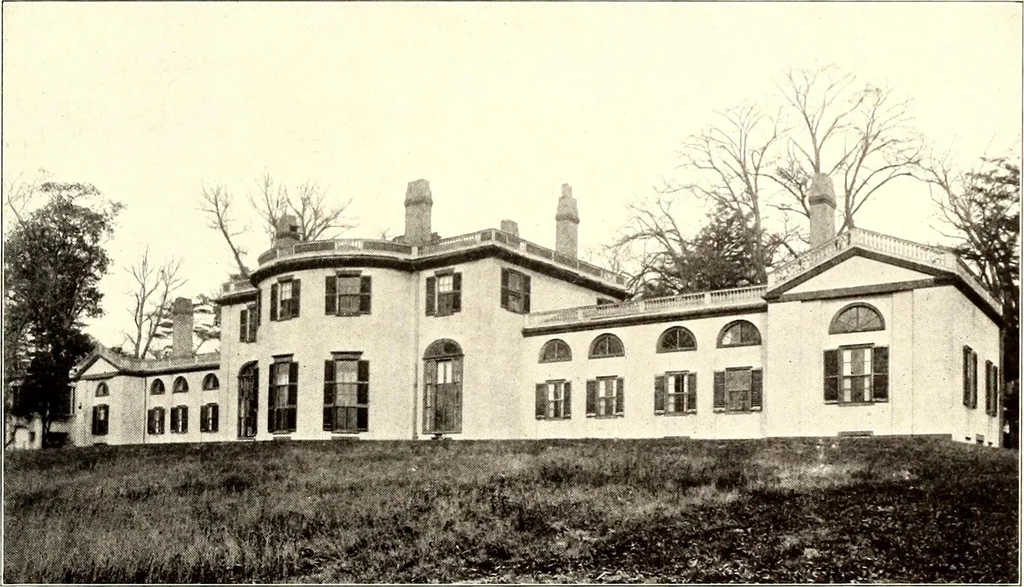 An illustration from Domestic architecture of the American colonies and of the early republic, 1922, leaf 190