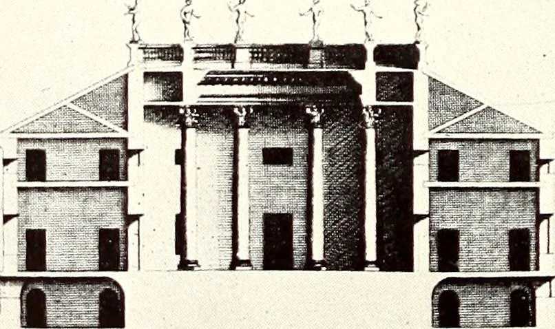 An illustration from Domestic architecture of the American colonies and of the early republic, 1922, leaf 199