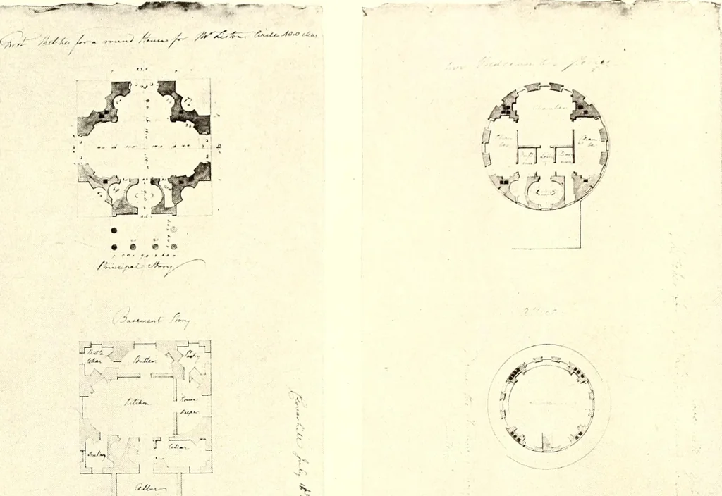 An illustration from Domestic architecture of the American colonies and of the early republic, 1922, leaf 200