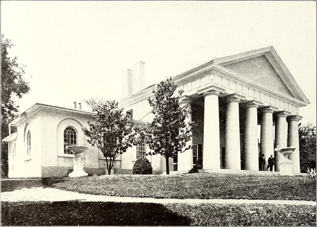 An illustration from Domestic architecture of the American colonies and of the early republic, 1922, leaf 203