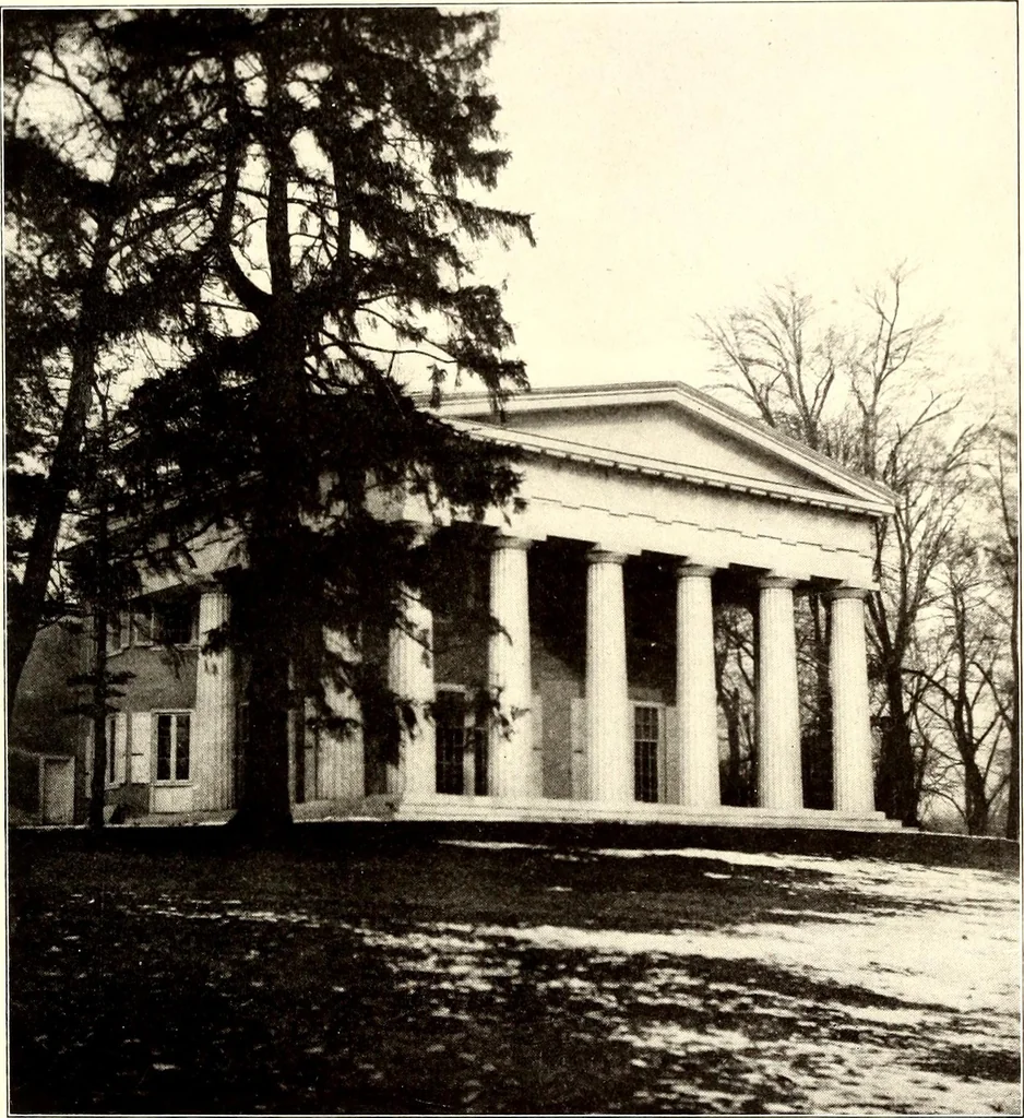 An illustration from Domestic architecture of the American colonies and of the early republic, 1922, leaf 204