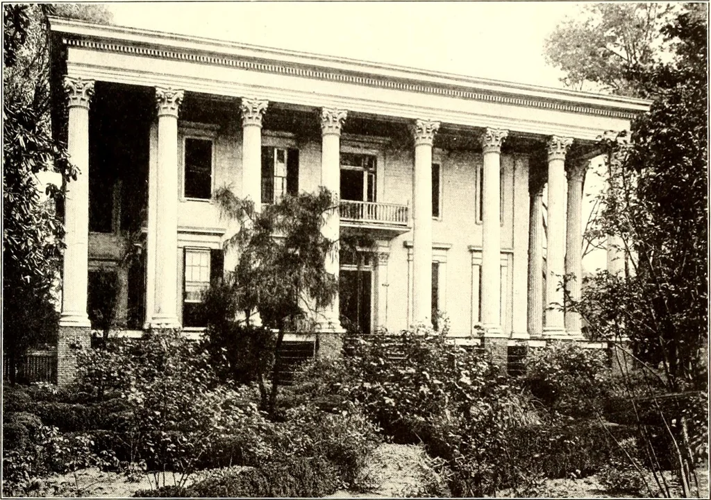 An illustration from Domestic architecture of the American colonies and of the early republic, 1922, leaf 208