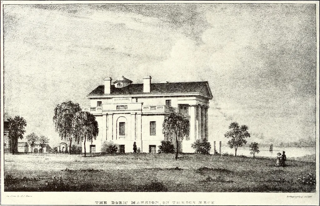 An illustration from Domestic architecture of the American colonies and of the early republic, 1922, leaf 209