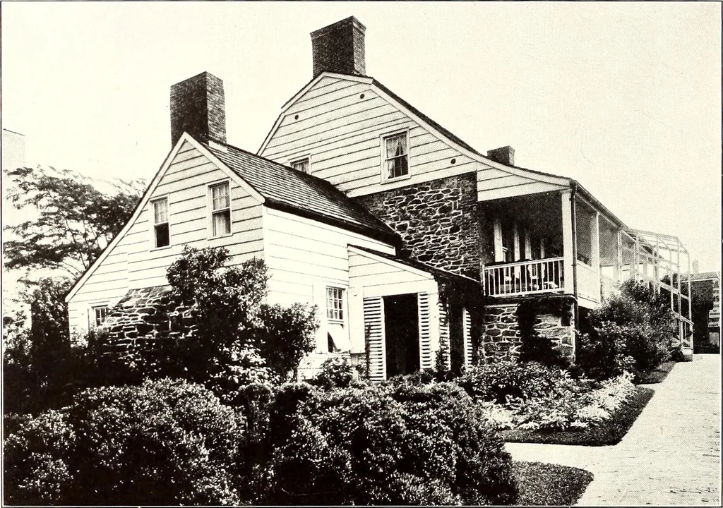 An illustration from Domestic architecture of the American colonies and of the early republic, 1922, leaf 213