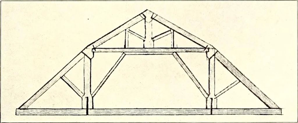 An illustration from Domestic architecture of the American colonies and of the early republic, 1922, leaf 214