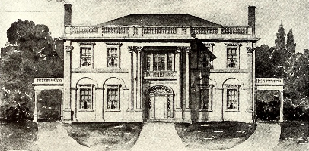 An illustration from Domestic architecture of the American colonies and of the early republic, 1922, leaf 223