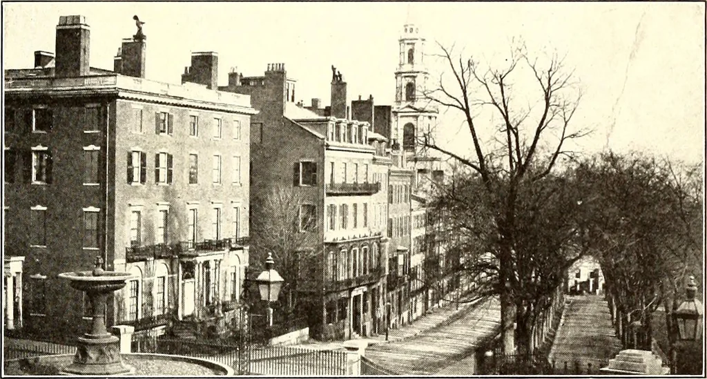 An illustration from Domestic architecture of the American colonies and of the early republic, 1922, leaf 230