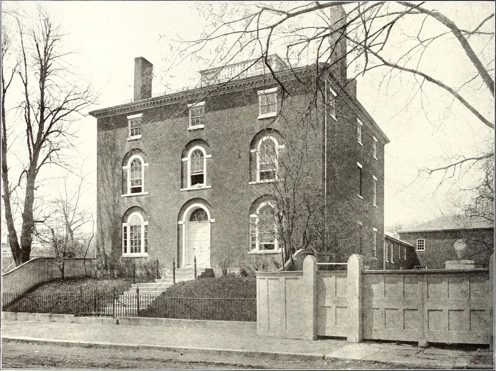 An illustration from Domestic architecture of the American colonies and of the early republic, 1922, leaf 233