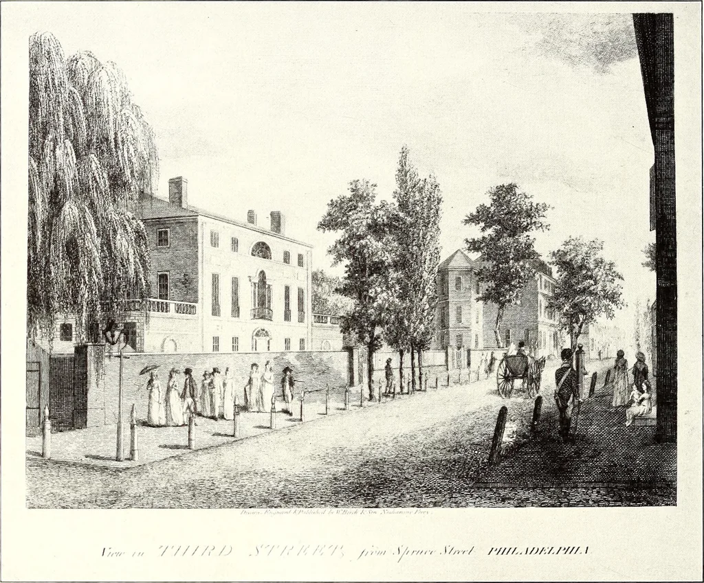 An illustration from Domestic architecture of the American colonies and of the early republic, 1922, leaf 235