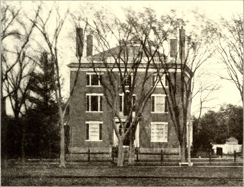 An illustration from Domestic architecture of the American colonies and of the early republic, 1922, leaf 238