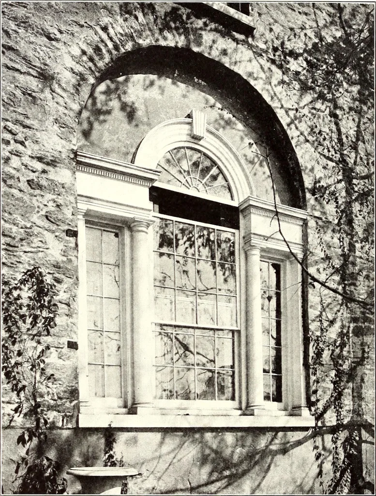 An illustration from Domestic architecture of the American colonies and of the early republic, 1922, leaf 239