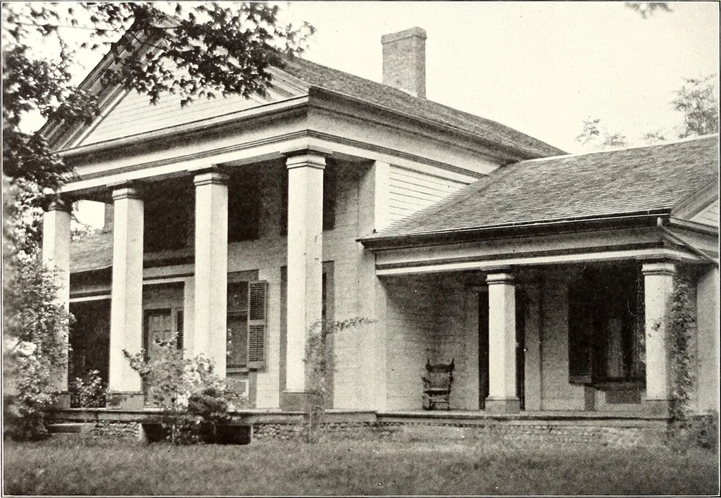 An illustration from Domestic architecture of the American colonies and of the early republic, 1922, leaf 253