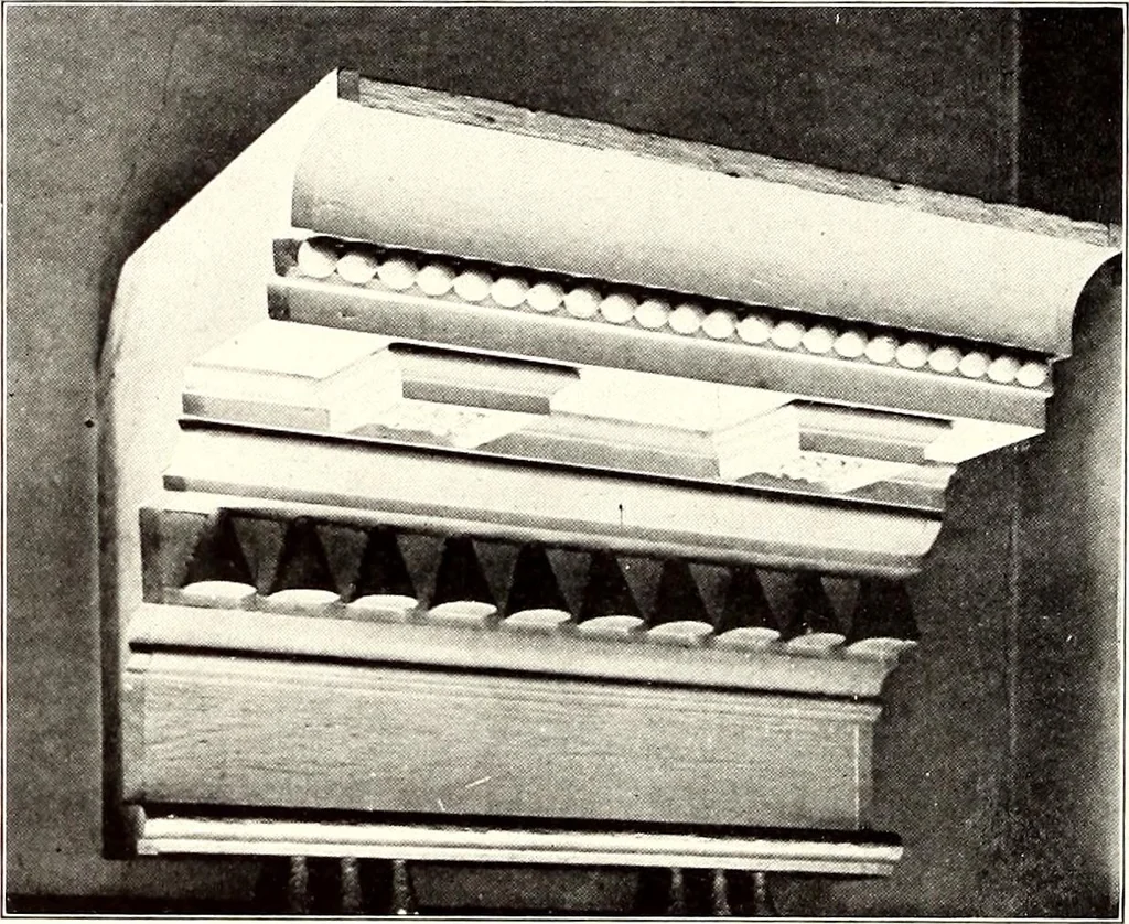 An illustration from Domestic architecture of the American colonies and of the early republic, 1922, leaf 255