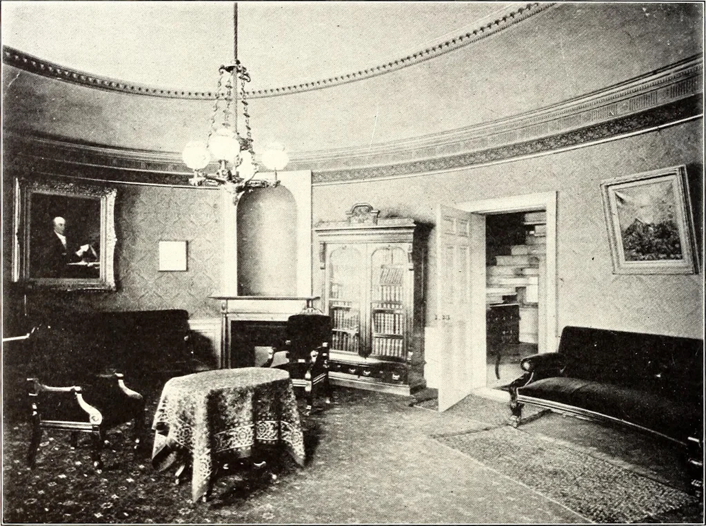 An illustration from Domestic architecture of the American colonies and of the early republic, 1922, leaf 257