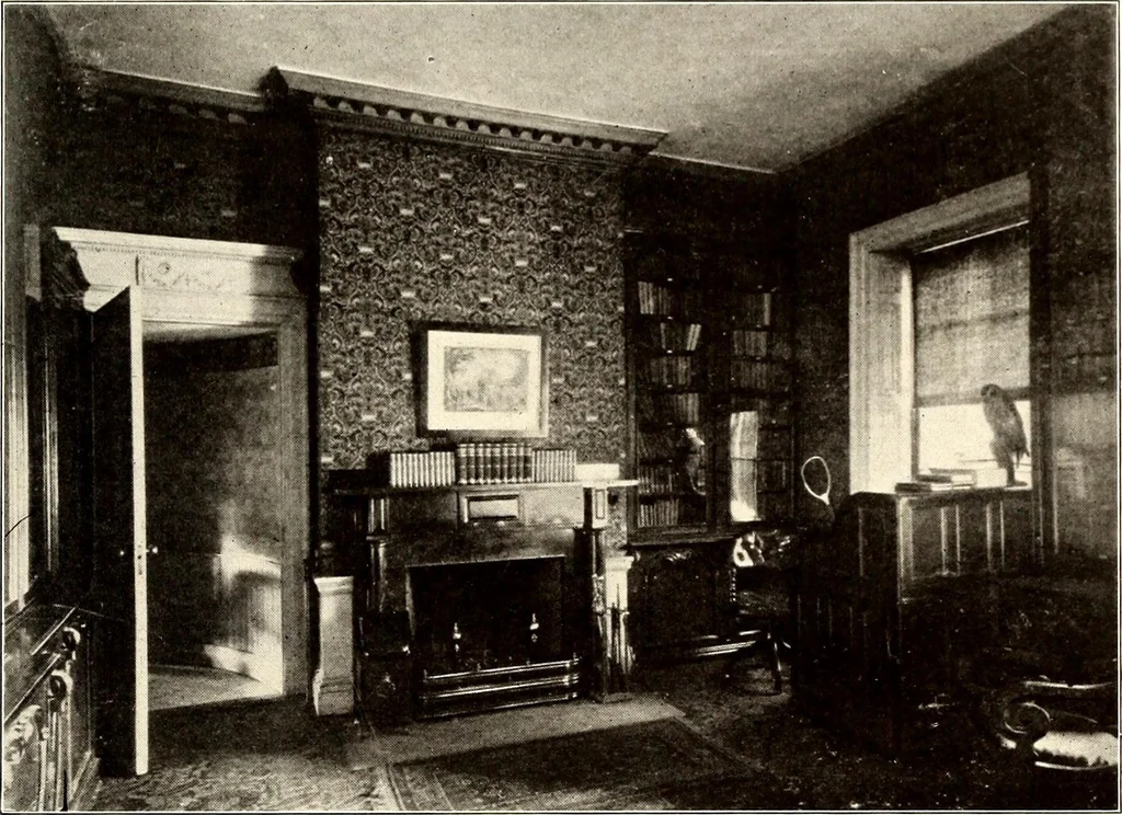 An illustration from Domestic architecture of the American colonies and of the early republic, 1922, leaf 266