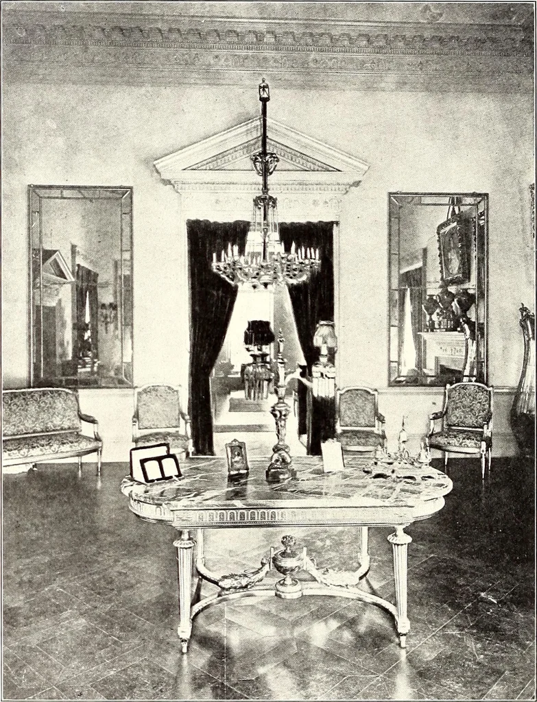 An illustration from Domestic architecture of the American colonies and of the early republic, 1922, leaf 267