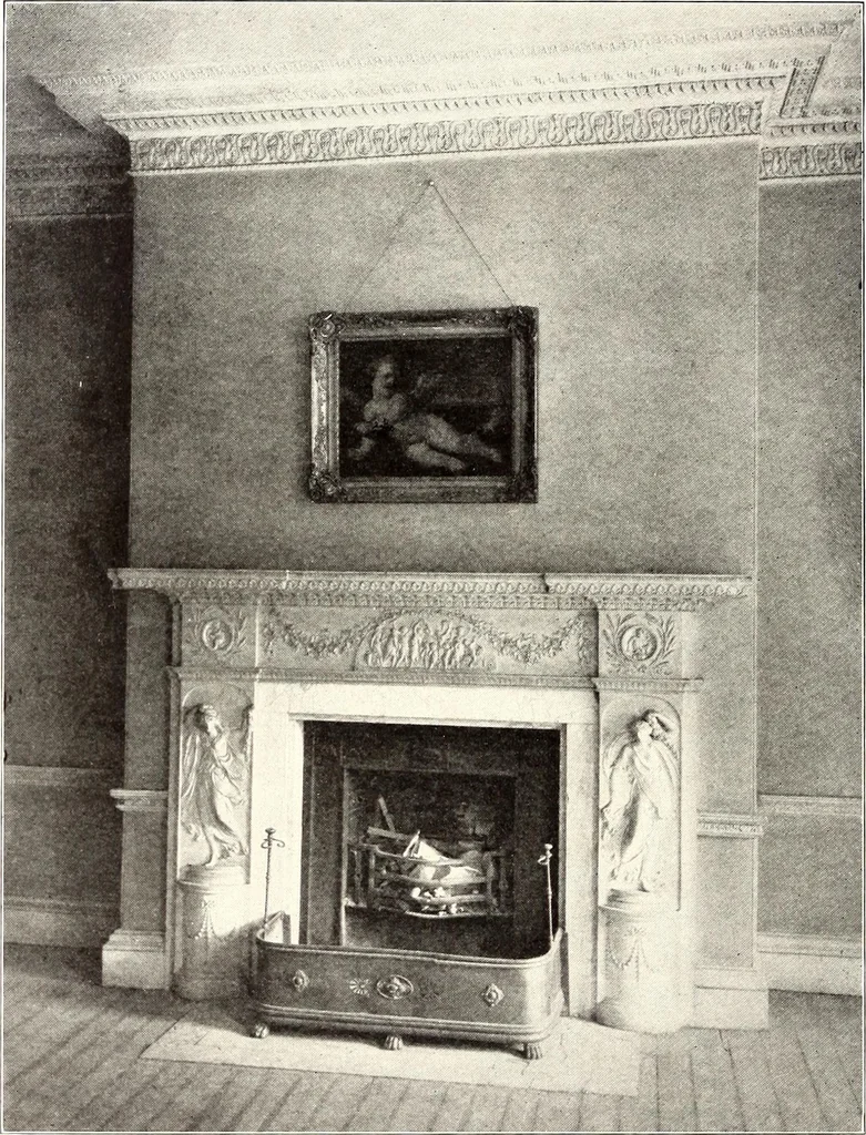 An illustration from Domestic architecture of the American colonies and of the early republic, 1922, leaf 271