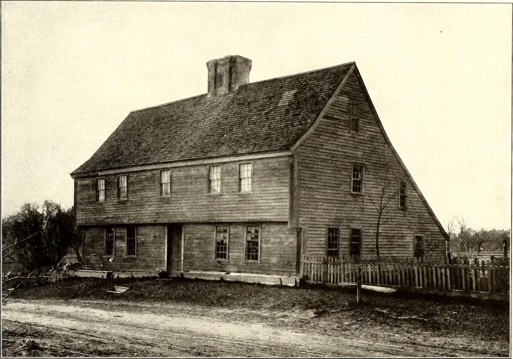 An illustration from Domestic architecture of the American colonies and of the early republic, 1922, leaf 36