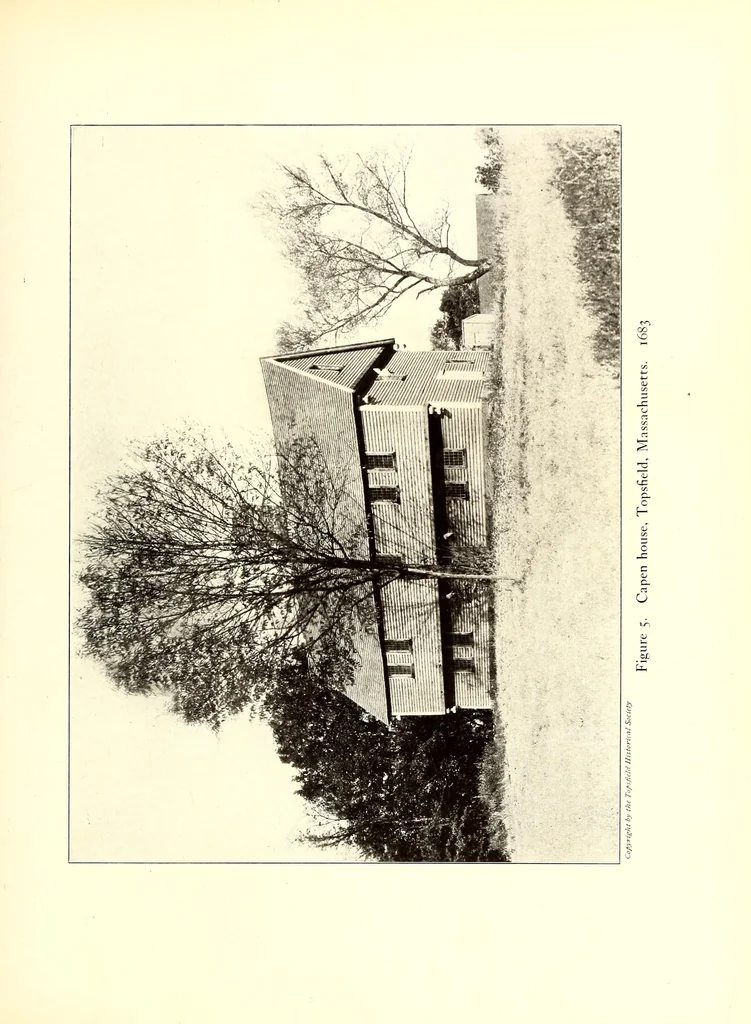 An illustration from Domestic architecture of the American colonies and of the early republic, 1922, leaf 40