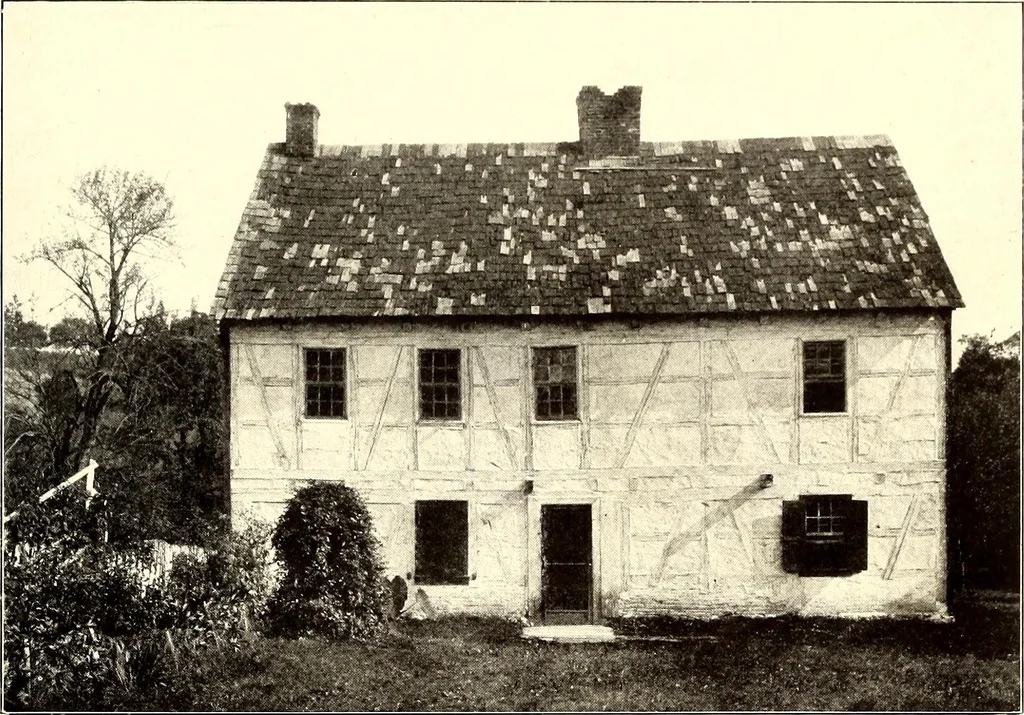 An illustration from Domestic architecture of the American colonies and of the early republic, 1922, leaf 48