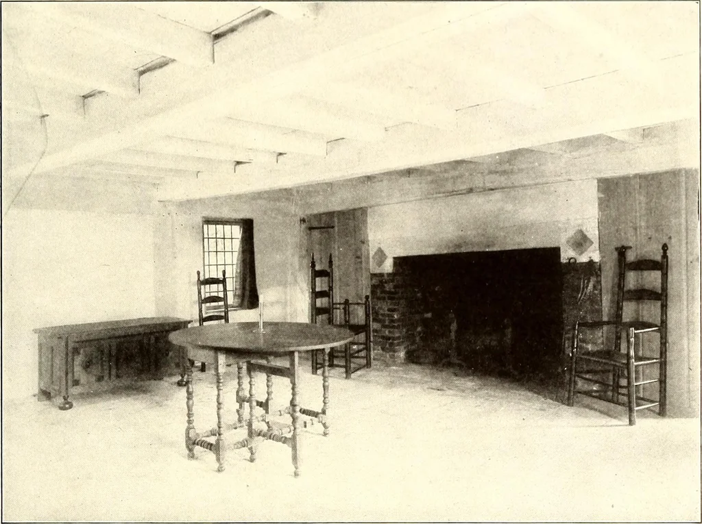An illustration from Domestic architecture of the American colonies and of the early republic, 1922, leaf 54