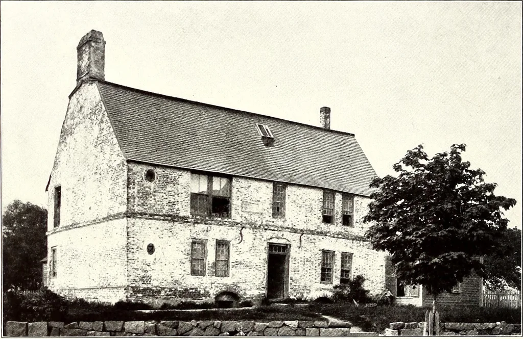 An illustration from Domestic architecture of the American colonies and of the early republic, 1922, leaf 71