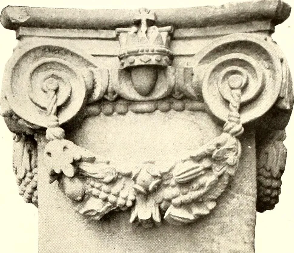 An illustration from Domestic architecture of the American colonies and of the early republic, 1922, leaf 88
