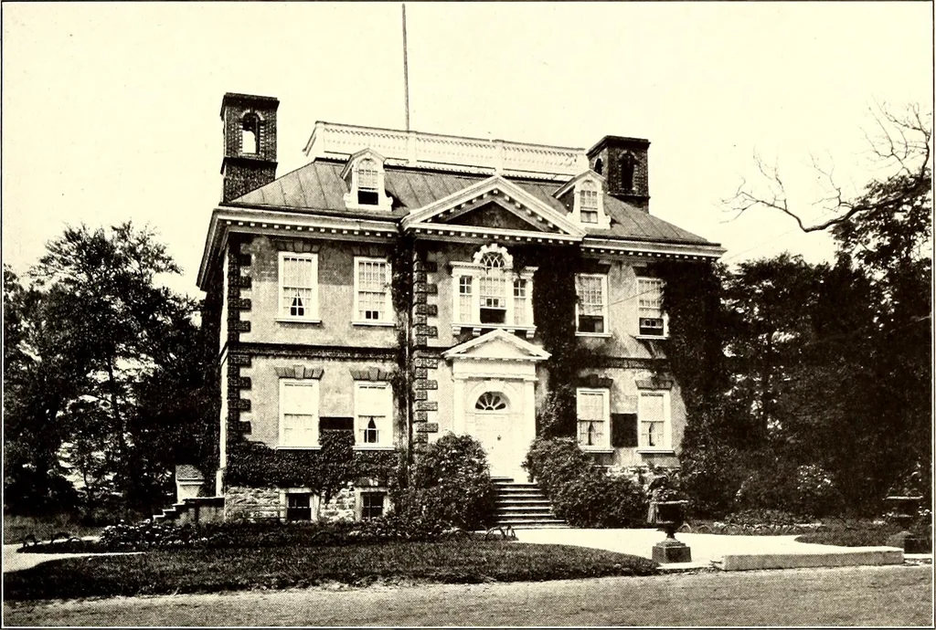 An illustration from Domestic architecture of the American colonies and of the early republic, 1922, leaf 90