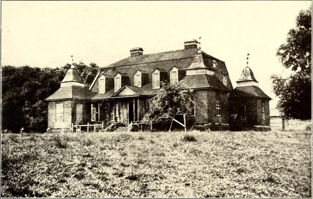 An illustration from Domestic architecture of the American colonies and of the early republic, 1922, leaf 94