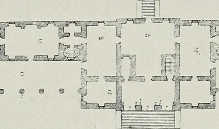 An illustration from Domestic architecture of the American colonies and of the early republic, 1922, leaf 100