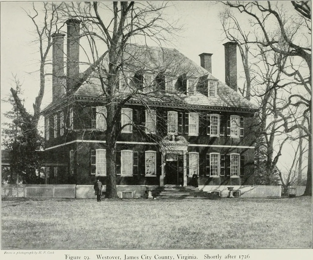An illustration from Domestic architecture of the American colonies and of the early republic, 1922, leaf 112