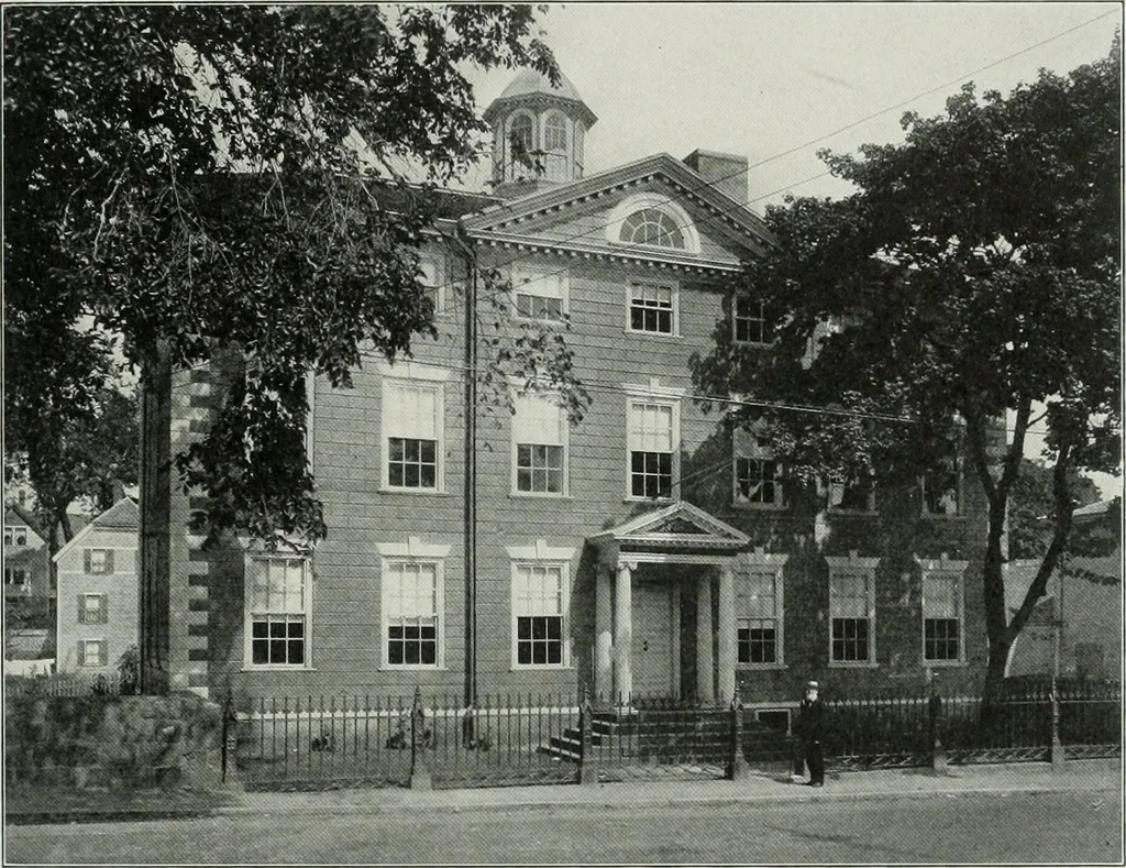 An illustration from Domestic architecture of the American colonies and of the early republic, 1922, leaf 118