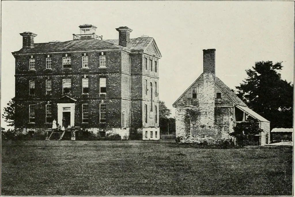 An illustration from Domestic architecture of the American colonies and of the early republic, 1922, leaf 119