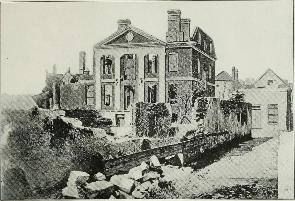 An illustration from Domestic architecture of the American colonies and of the early republic, 1922, leaf 120