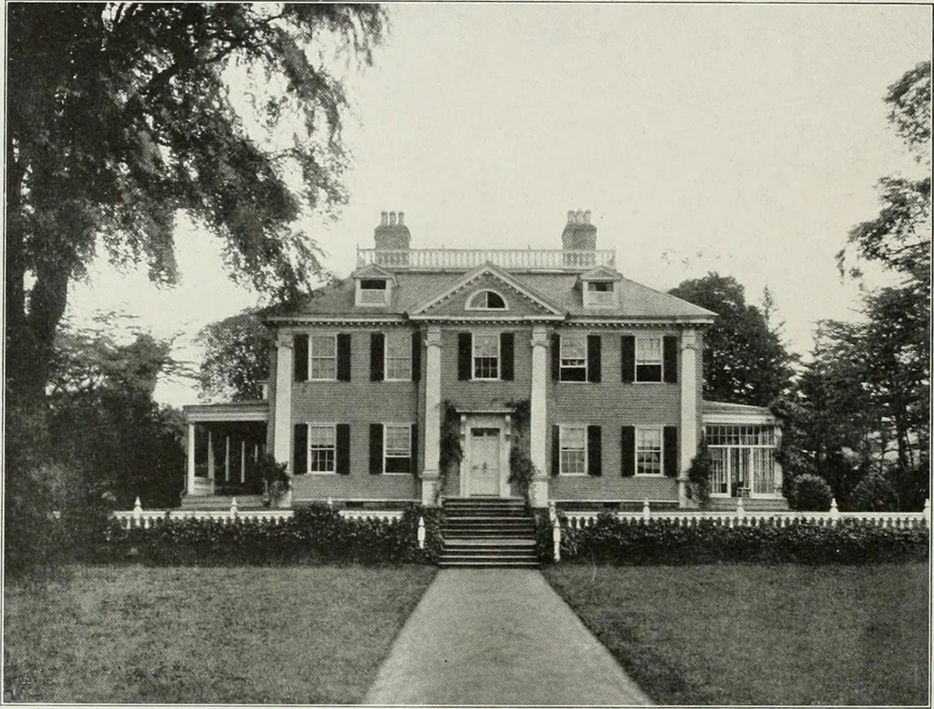An illustration from Domestic architecture of the American colonies and of the early republic, 1922, leaf 121
