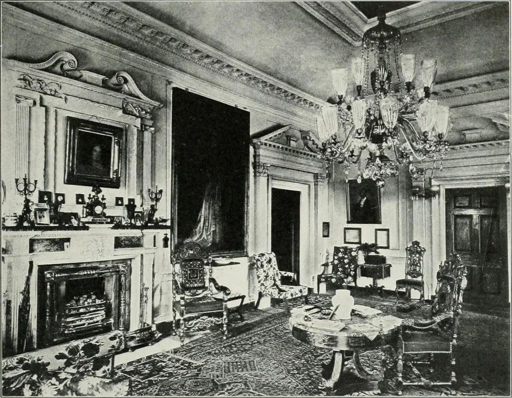 An illustration from Domestic architecture of the American colonies and of the early republic, 1922, leaf 136