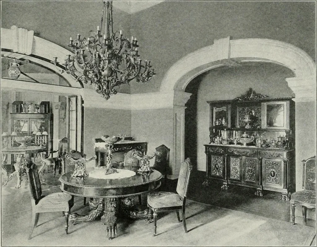 An illustration from Domestic architecture of the American colonies and of the early republic, 1922, leaf 138