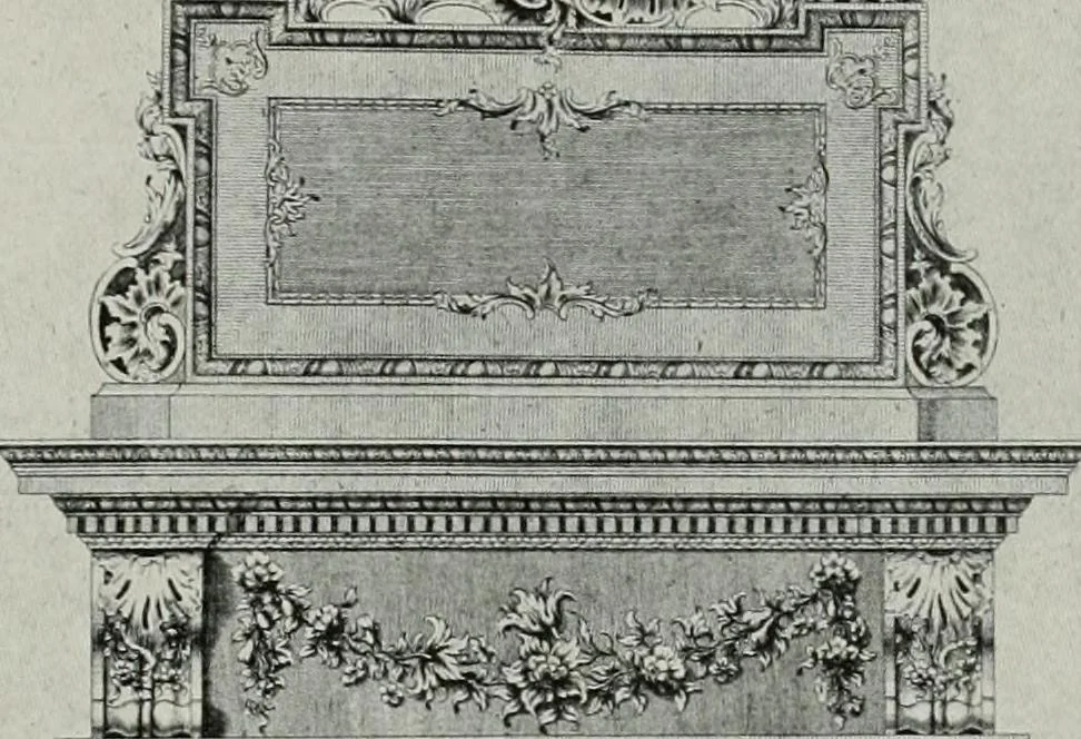 An illustration from Domestic architecture of the American colonies and of the early republic, 1922, leaf 148