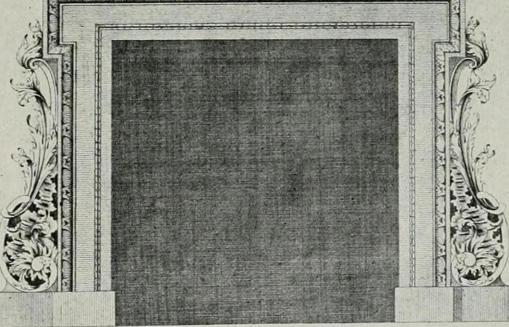 An illustration from Domestic architecture of the American colonies and of the early republic, 1922, leaf 148