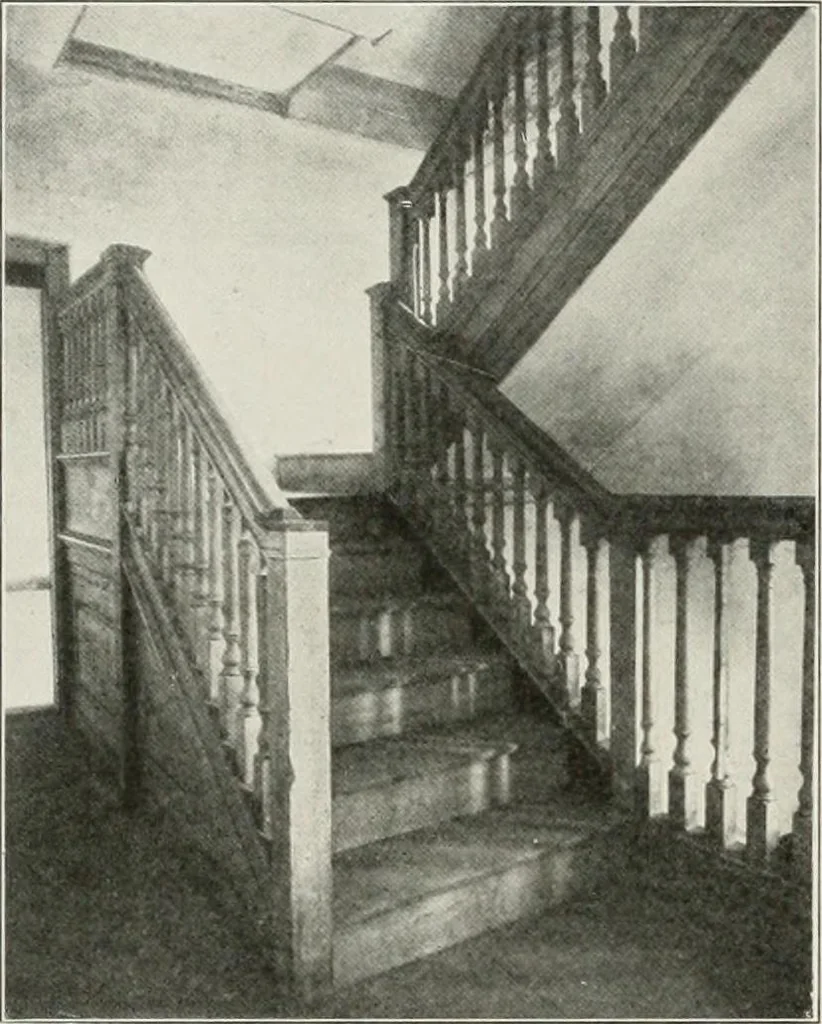 An illustration from Domestic architecture of the American colonies and of the early republic, 1922, leaf 153