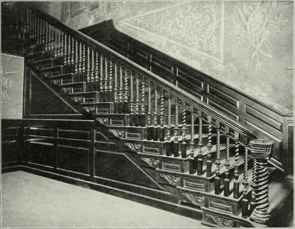 An illustration from Domestic architecture of the American colonies and of the early republic, 1922, leaf 156