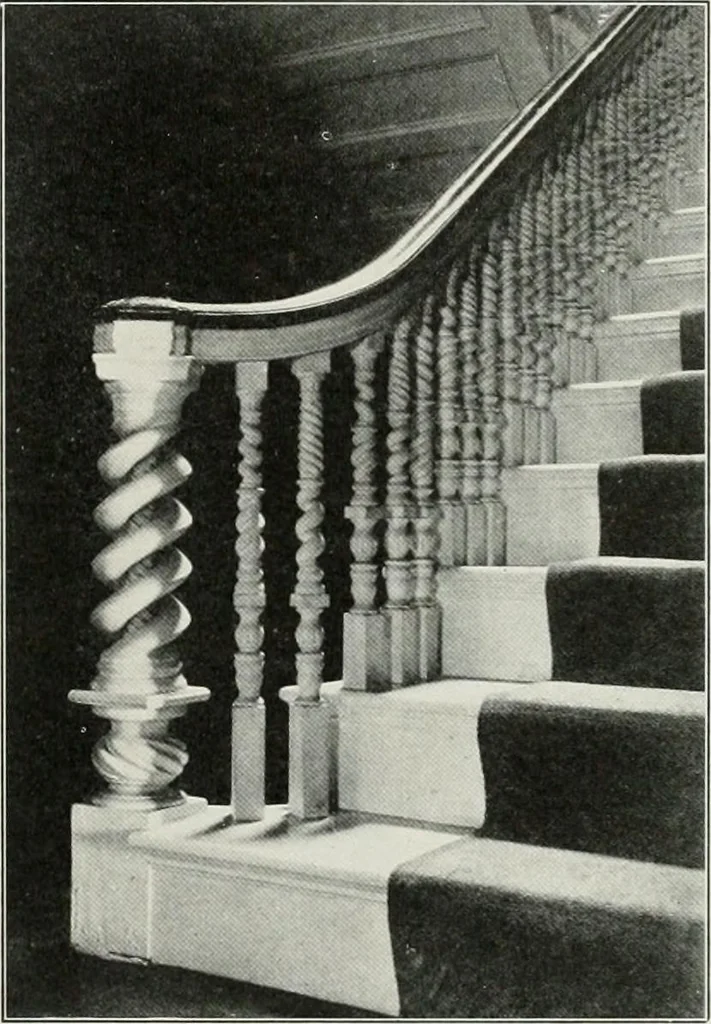 An illustration from Domestic architecture of the American colonies and of the early republic, 1922, leaf 158