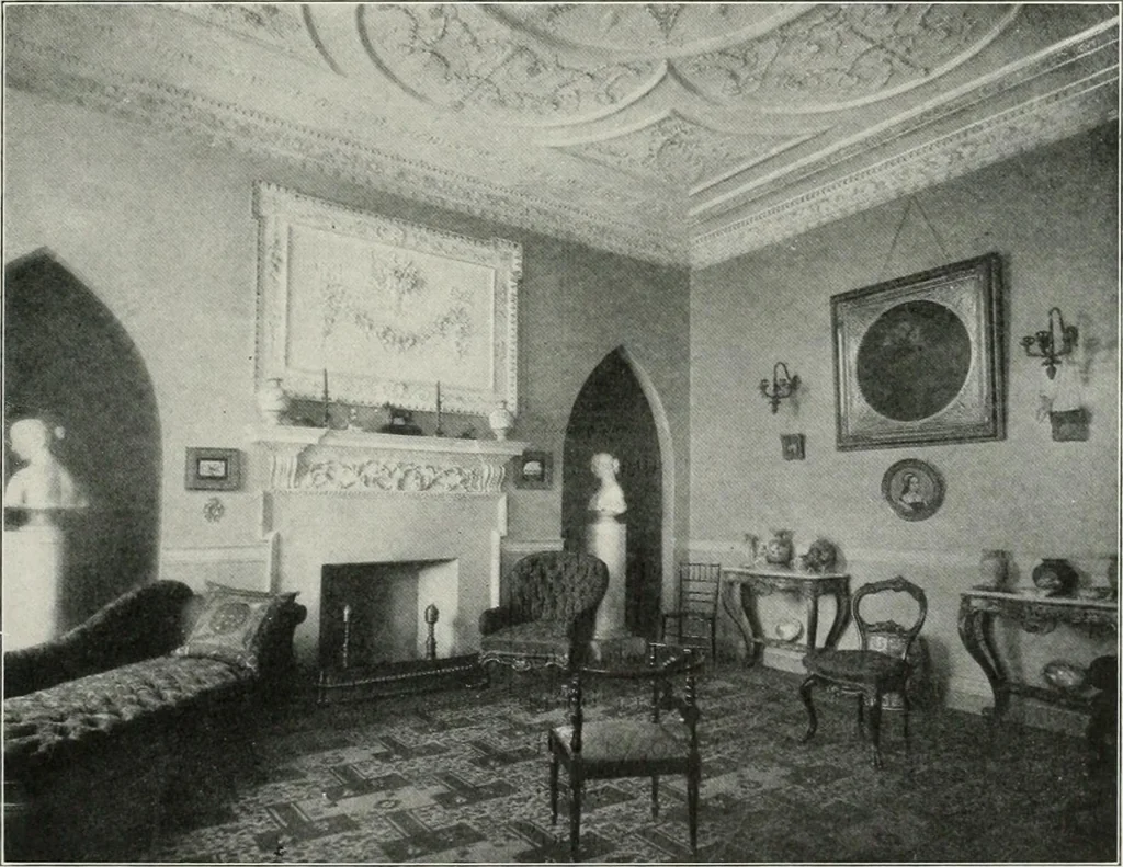 An illustration from Domestic architecture of the American colonies and of the early republic, 1922, leaf 160