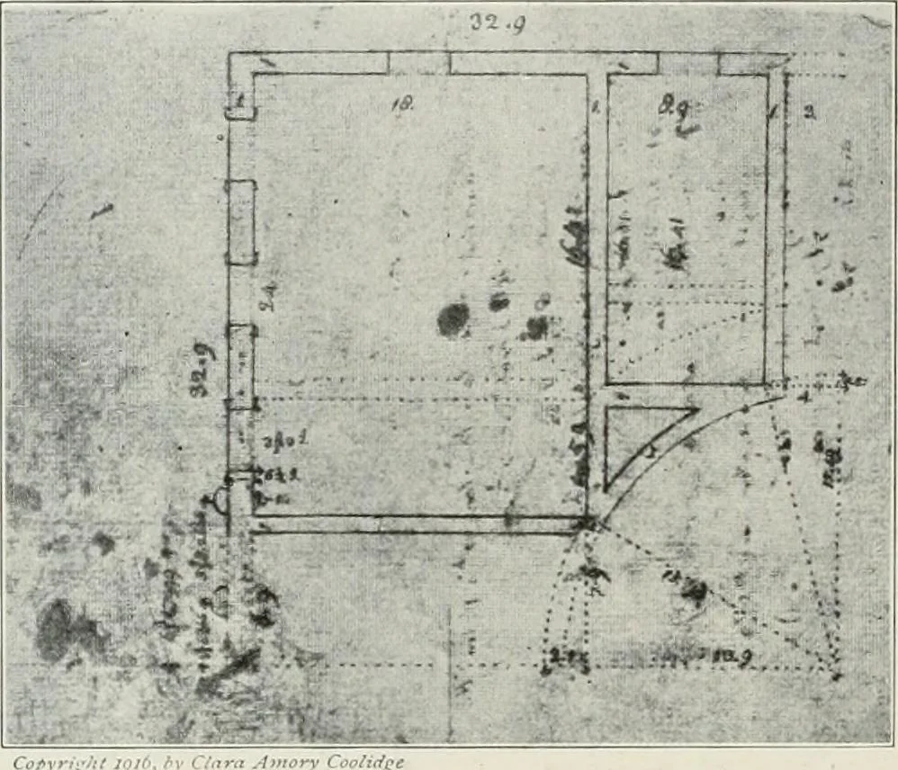 An illustration from Domestic architecture of the American colonies and of the early republic, 1922, leaf 181