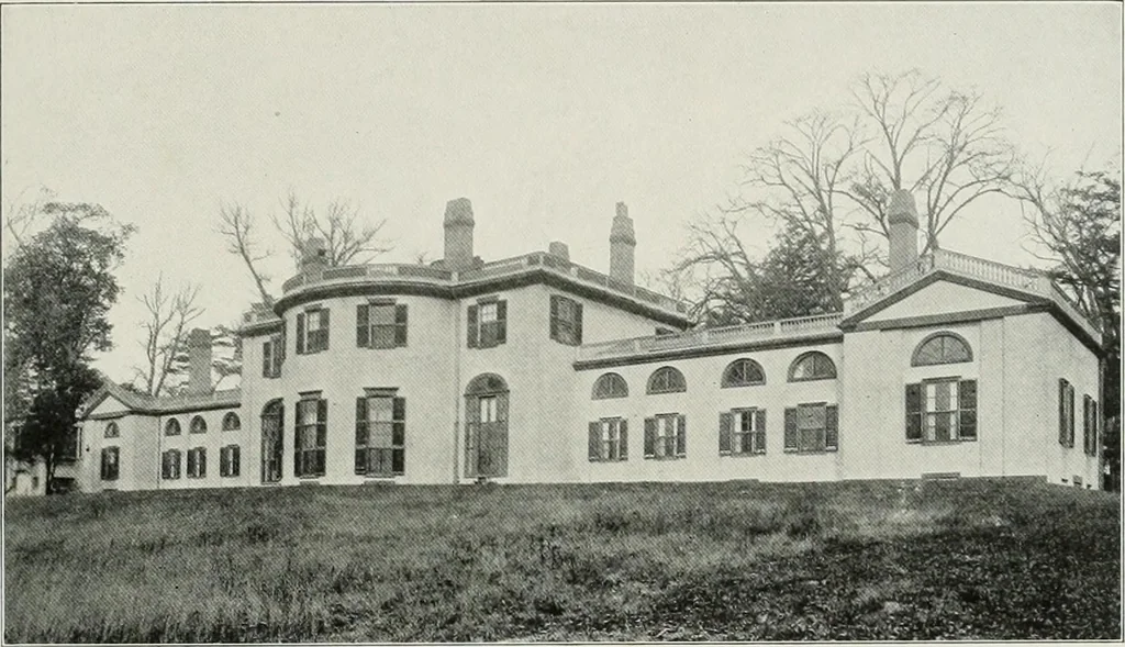 An illustration from Domestic architecture of the American colonies and of the early republic, 1922, leaf 190